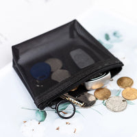 Trousse transparente mode ultra tendance - modèle 11 x 8 x 8.5 x 3 cm - TransparenceSac.com