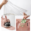 Sac de sport transparent élégant rose mode