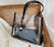 Sac shopping transparent chic et moderne - modèle Black - TransparenceSac.com
