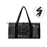 Sac de sport transparent élégant rose mode - modèle Black - TransparenceSac.com