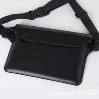 Banane Transparente Mode Étanche - modèle black - TransparenceSac.com