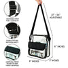 Sac bandoulière transparent mode chic pratique