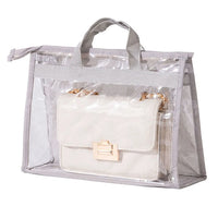 Sac à bandoulière transparent chic élégant - modèle Grey / XL - TransparenceSac.com