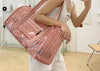 Sac de sport transparent élégant rose mode