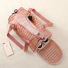 Sac de sport transparent élégant rose mode