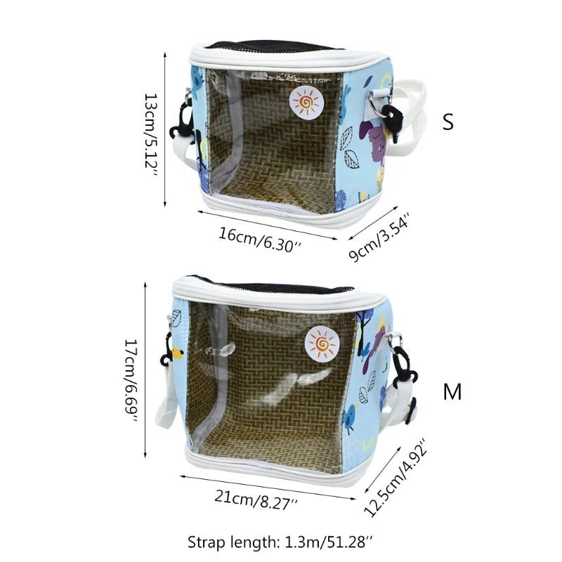 Sac à Bandoulière Transparent Pour Animal