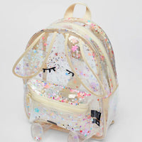Sac à dos transparent paillettes enfant