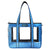 Sac à main transparent bleu tendance - modèle Blue - TransparenceSac.com