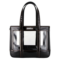 Sac à main transparent bleu tendance - modèle Black - TransparenceSac.com