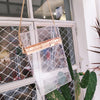 Sac bandoulière transparent tendance mujer