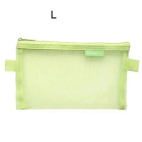 Pochette transparente fashion vert clair - TransparenceSac.com