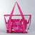 Sac à Main Transparent Chic - modèle Pink / (20cm-30cm) - TransparenceSac.com
