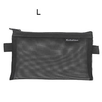 Pochette transparente fashion vert clair - modèle L2 - TransparenceSac.com