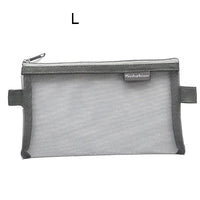 Pochette transparente fashion vert clair - modèle L5 - TransparenceSac.com