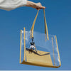 Sac shopping transparent chic et moderne