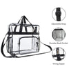 Sac transparent tendance pour shopping fashion