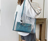Sac shopping transparent chic et moderne