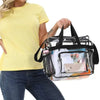 Sac transparent tendance pour shopping fashion