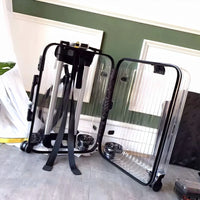 Valise transparente fashion à roulettes élégante - modèle Type B / 24