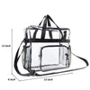 Sac transparent tendance pour shopping fashion