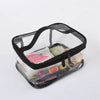 Trousse maquillage transparente multi-usages élégante