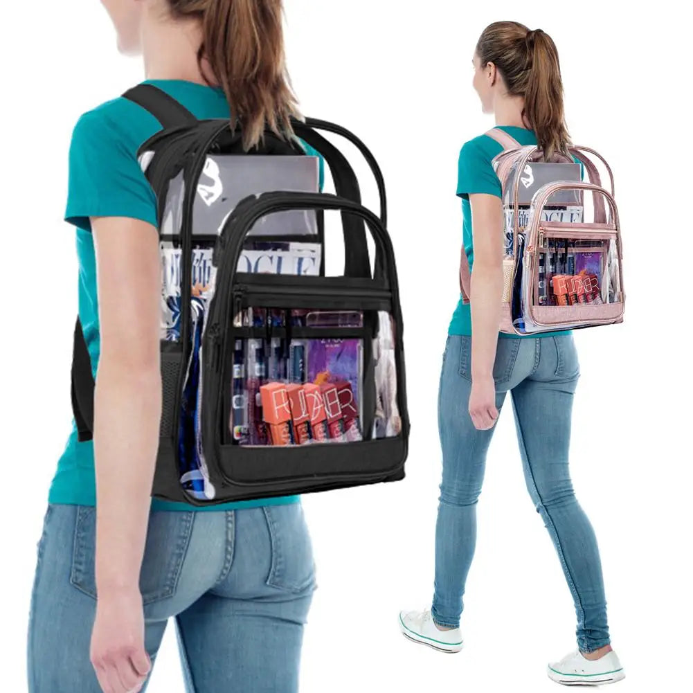 Sac à dos transparent mode école