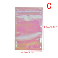 Pochette de Rangement Zippée Holographique - modèle 4 - TransparenceSac.com