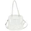 Sac bandoulière transparent tendance violette