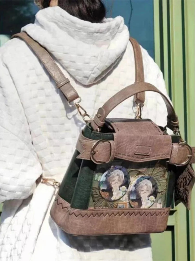Sac à dos transparent denim chic