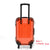Valise transparente ronde mode colorée - modèle Small Red 1 - TransparenceSac.com