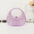 Sac transparent rose étincelant chic - modèle Purple - TransparenceSac.com