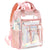 Sac à dos transparent rose moderne - modèle Pink - TransparenceSac.com