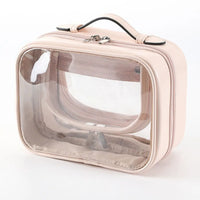 Trousse de voyage transparente fashion