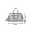Sac de voyage transparent élégant pratiques