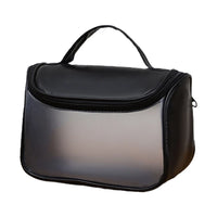 Trousse de voyage transparente élégante - modèle Black - TransparenceSac.com
