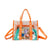Sac shopping transparent élégant et pratique - modèle Orange color - TransparenceSac.com