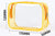 Sac Trousse Transparent Vert Compact Pratique - modèle Yellow - TransparenceSac.com