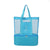 Sac shopping transparent et noir élégant - modèle Blue - TransparenceSac.com