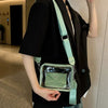 Sac bandoulière transparent mode élégance