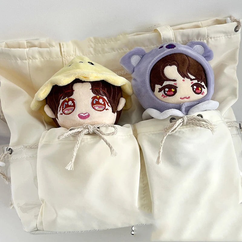 Sac shopping transparent tendance élégant