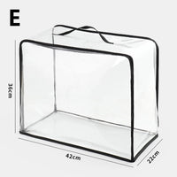 Sac bandoulière transparent mode élégante - modèle XXL - TransparenceSac.com