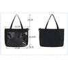 Sac Bandoulière Transparent Style École Fashion