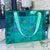 Sac shopping transparent joyeux irisé fashion - modèle B029-282 - TransparenceSac.com