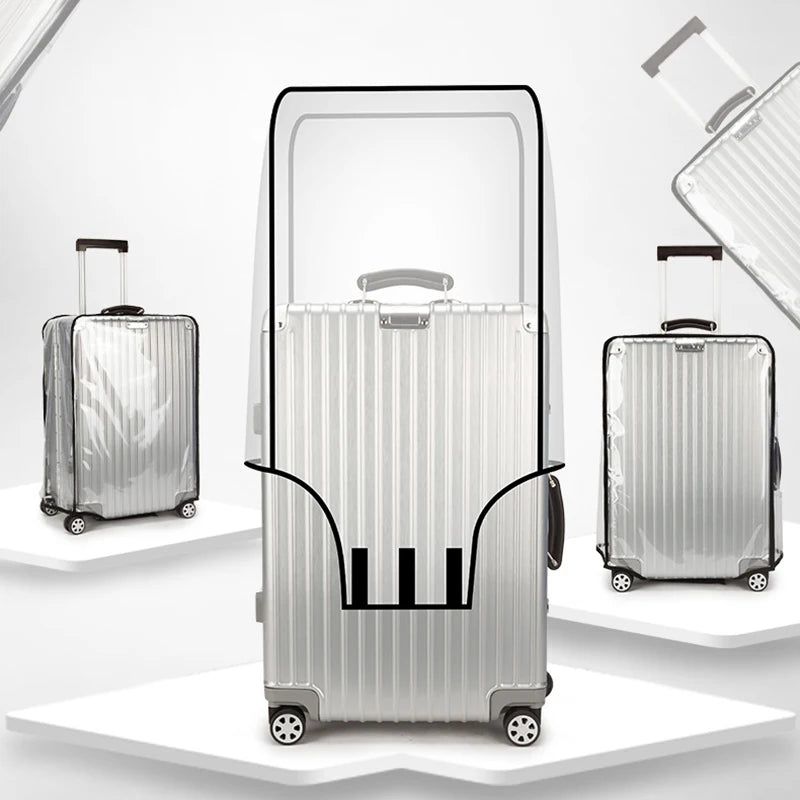 Protection valise transparente premium grande capacité