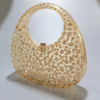 Sac à main transparent chic brillant - TransparenceSac.com