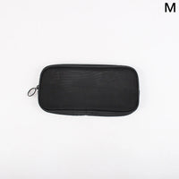Trousse organiseur rose fashion rangement multi-compartiments - modèle M Black - TransparenceSac.com
