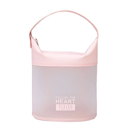 Acheter Sac à main transparent élégant rose - TransparenceSac.com