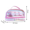 Trousse de maquillage transparente kawaii