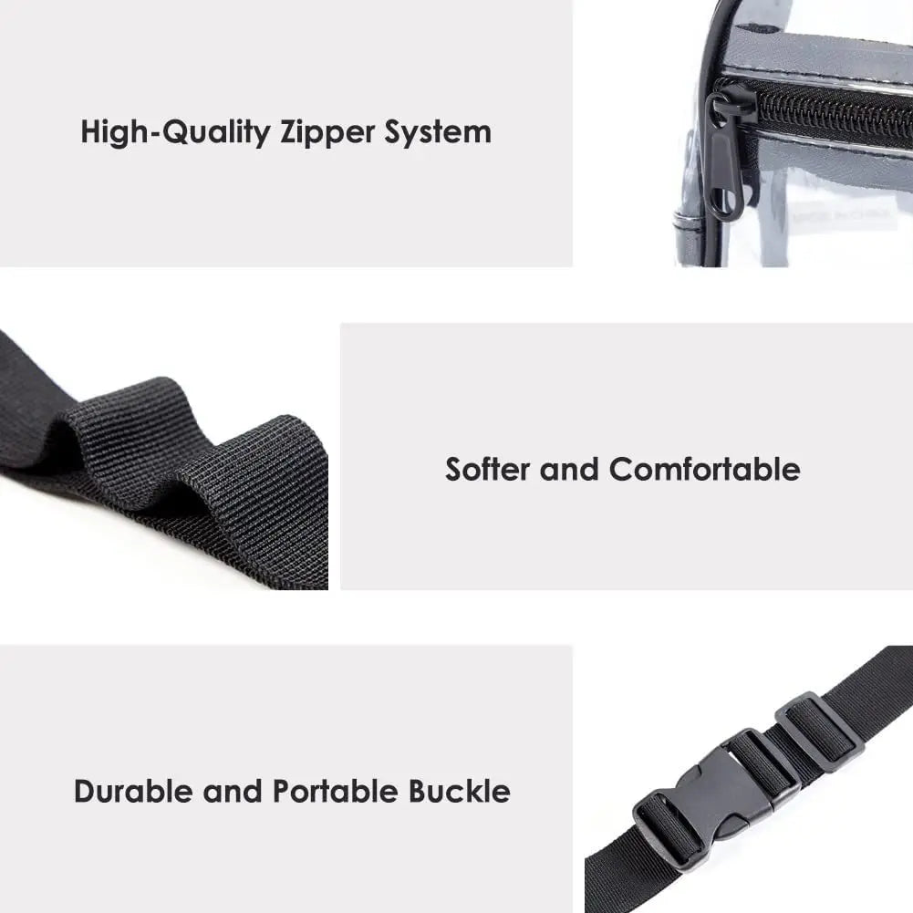 Sac banane transparent fashion tendance