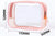 Sac Trousse Transparent Vert Compact Pratique - modèle Pink - TransparenceSac.com